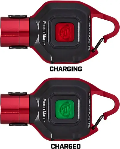 STREAMLIGHT POCKET MATE USB - EDC LIGHT W/POCKET CLIP RED - Image 2