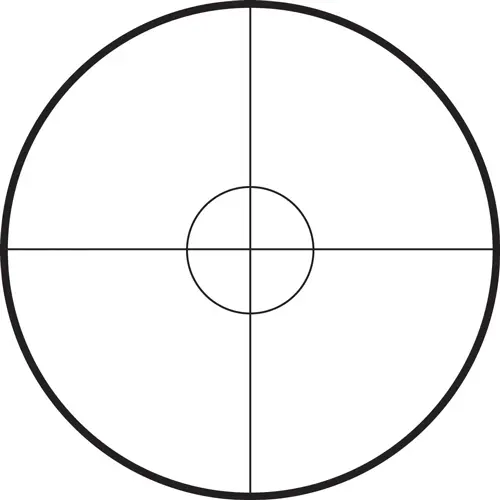 TRADITIONS SCOPE 3-9X40MM - CIRCLE RETICLE BLACK MATTE - Image 2