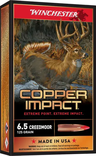 WINCHESTER COPPER IMPACT 6.5 - CM 125GR 20RD 10BX/CS - Image 2