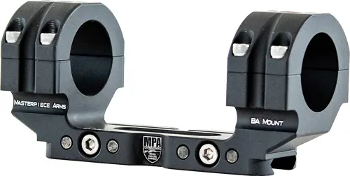 MPA SCOPE MOUNT BA 1-PC 34MM - 1.060" 0 MOA BLACK