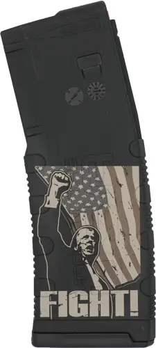 BLACK RAIN MAGAZINE 5.56X45 - 30RD BLACK TRUMP FIGHT - Image 2