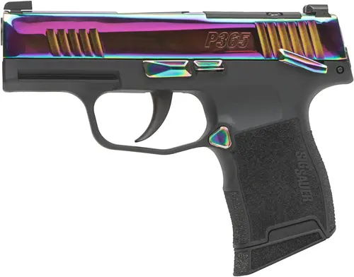 SIG P365 MIC COMP 380ACP 3.1" - XRAY-3 OR (2)10RD POLY/RAINBOW - Image 2