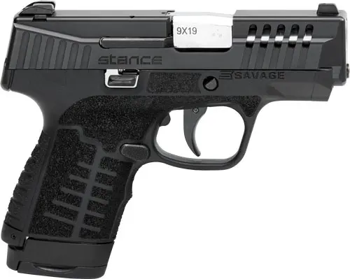 SAVAGE STANCE MC9 9MM 3.2" - 3-DOT SIGHT (2)7/8RD BLACK - Image 2