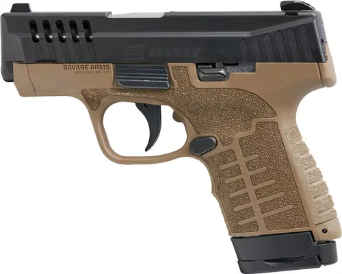 SAVAGE STANCE MC9 9MM 3.2" - NIGHT SIGHT (2)7/8RD FDE - Image 2