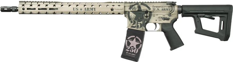 BLACK RAIN SPEC15 ARMY 250TH - CUSTOM 5.56 LIGHT SAND BW 30RD - Image 2