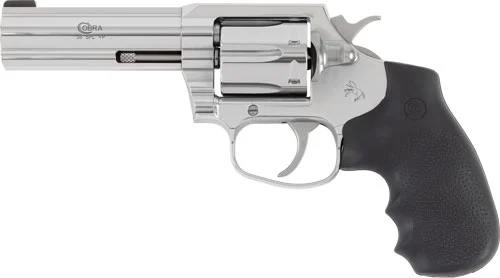 COLT COBRA 38SPL+P FS 4" 6RD - STAINLESS RUBBER GRIPS - Image 2