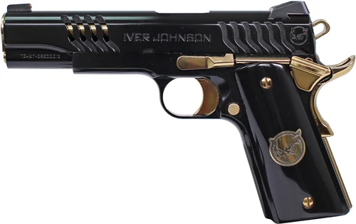 IVER JOHNSON EAGLE ONYX - 1911 45ACP 8RD POLISHED PVD - Image 2