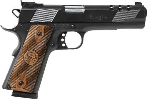IVER JOHNSON EAGLE PORTED - 45ACP 5" AS 8RD MATTE BLUED - Image 2