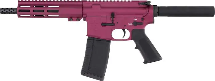 GLFA AR15 PISTOL 223 WYLDE - 7.5" NITRIDE BARREL BLK CHERRY - Image 2
