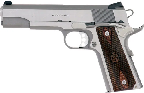 SPRINGFIELD 1911 GARRISON 5" - 45ACP 7RD SS/LAMINATE GRIPS - Image 2