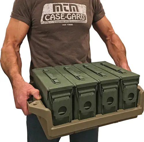 MTM AMMO CAN TRAY FOR 4 .30CAL - METAL AMMO CANS FLAT DARK ERTH - Image 2