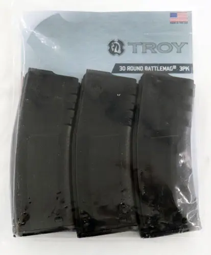 TROY MAGAZINE AR-15 5.56X45 - 30RD BLACK POLYMER 3-PACK - Image 2