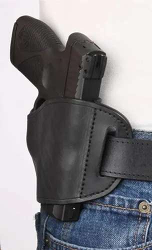 BULLDOG BELT SLIDE HOLSTER BLK - RH SMALL & MINI AUTOS - Image 2